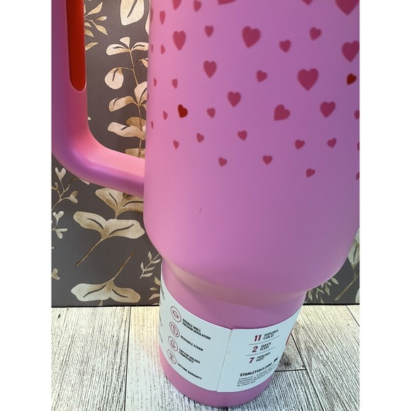 Stanley Target Exclusive Valentines Day 2025 Sweet Hearts 40oz Tumbler *IN HAND* - Picture 7 of 7